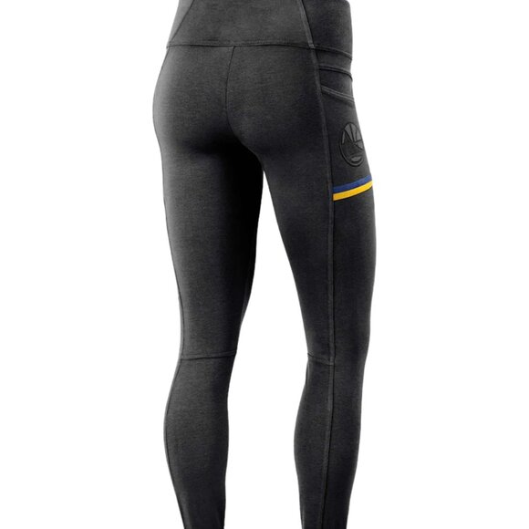 NWT Nike Women's Black Leggings, Golden State Warriors - Picture 2 of 7